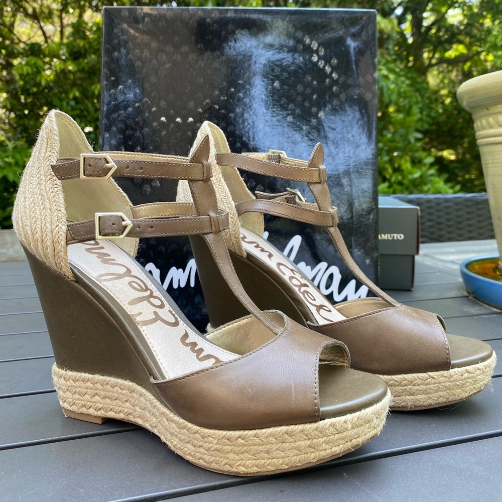 Sam Edelman Katarina wedges 8M